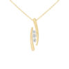 Collier trilogie diamant