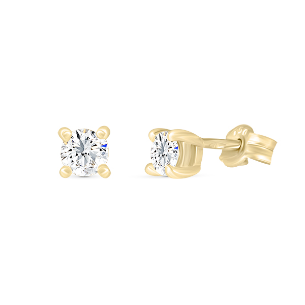 Boucles d'oreilles diamant