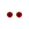 Boucles d'oreilles rubis