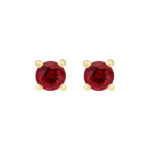 Boucles d'oreilles rubis