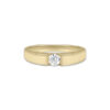 Bague solitaire diamant