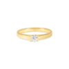 Solitaire diamant bague de fiançailles