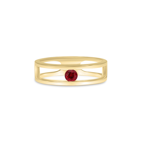 Bague rubis