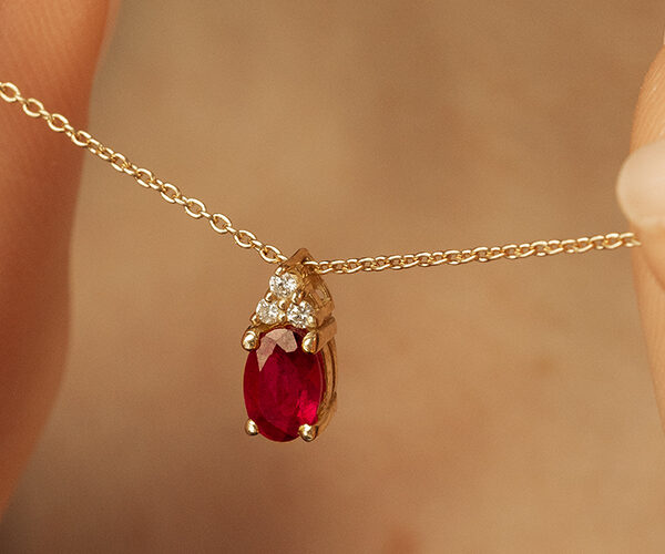 Collier Rubis