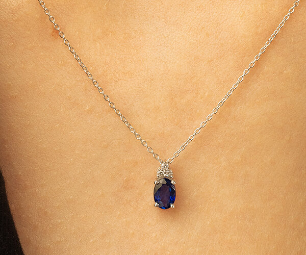 Collier Saphir
