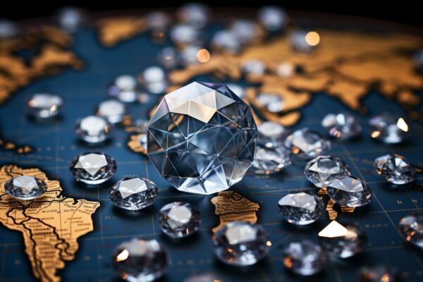 Quelle est la corrélation entre la valeur d'un diamant et son origine géographique ?